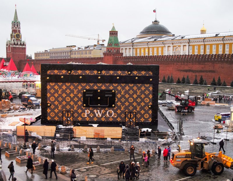 Павильон Луи Виттон красная площадь