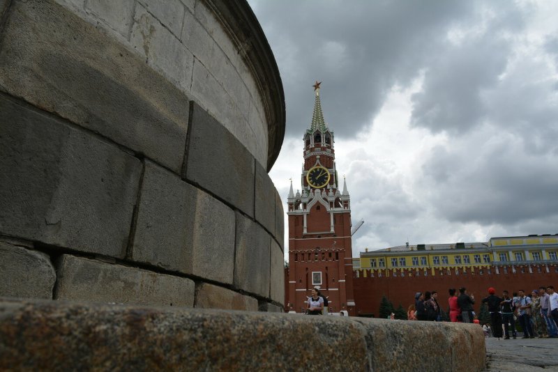 Постройки на красной площади в Москве