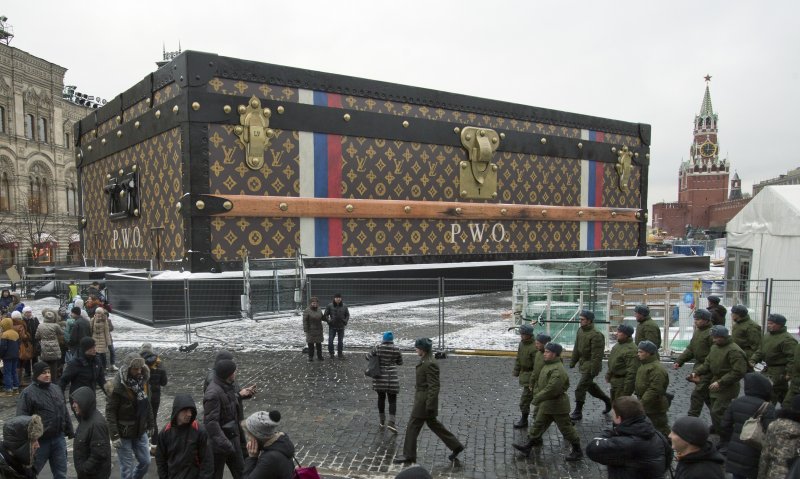 Луи Виттон на красной площади