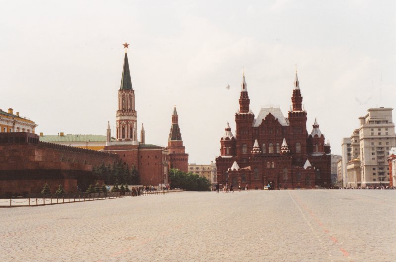 Ансамбль красной площади в Москве