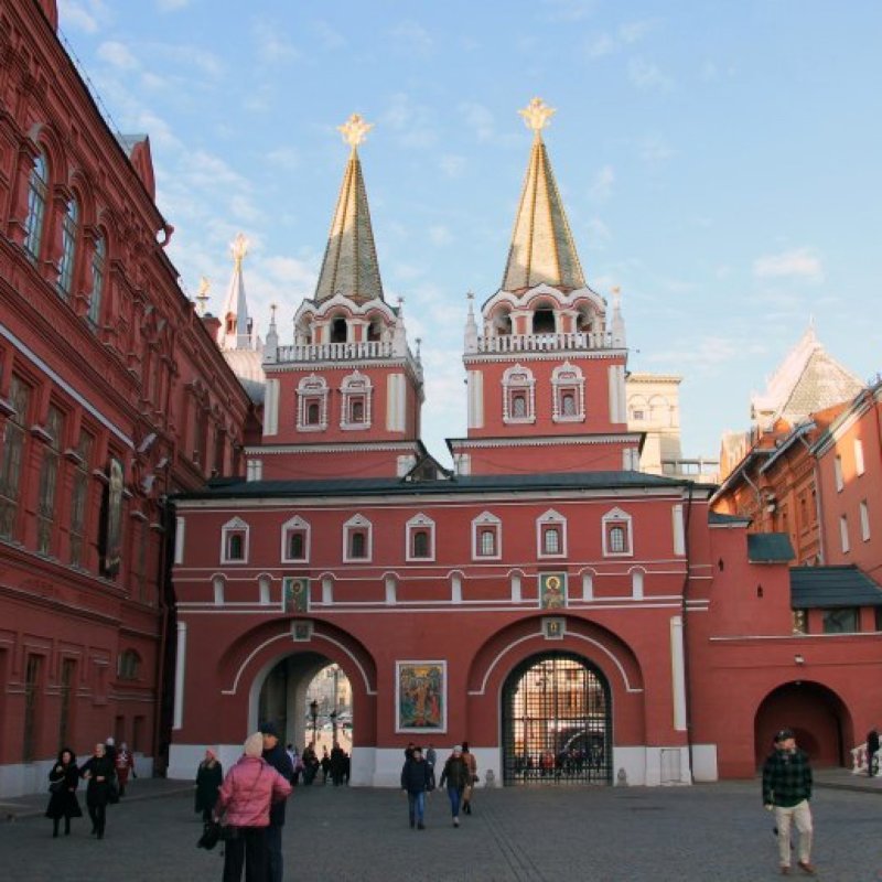 Пустые улицы Москвы