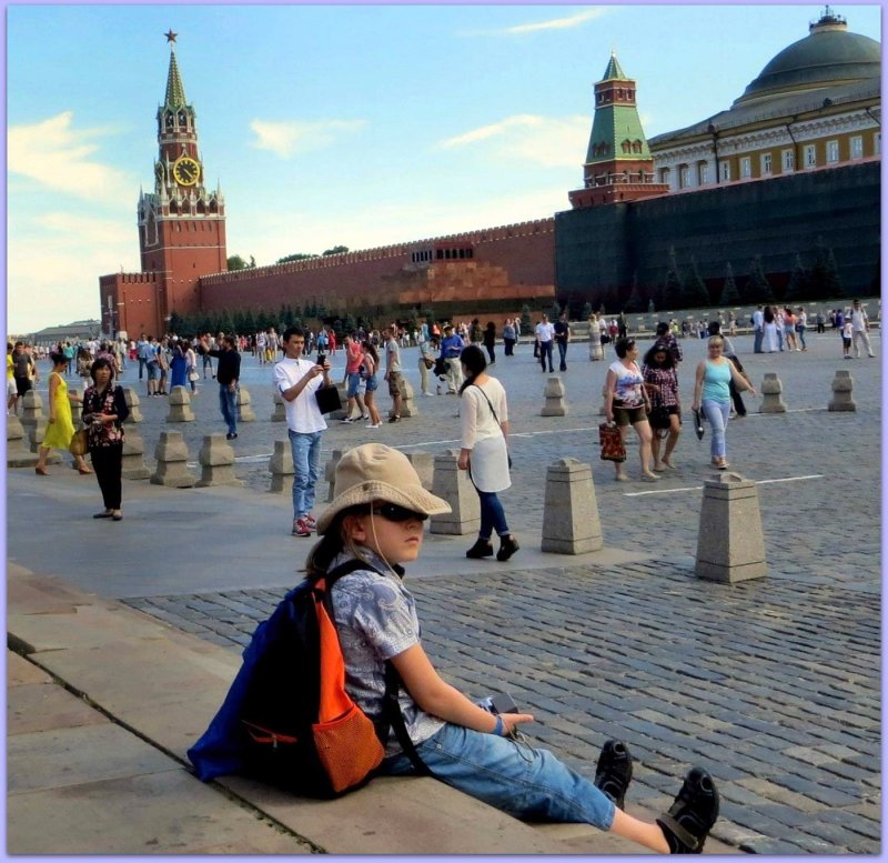 ГУМ Москва сверху