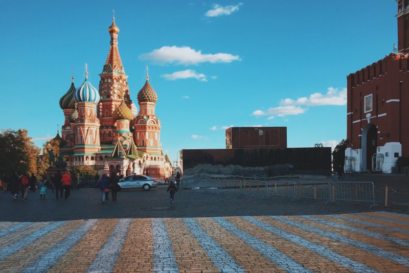 Красная площадь утром