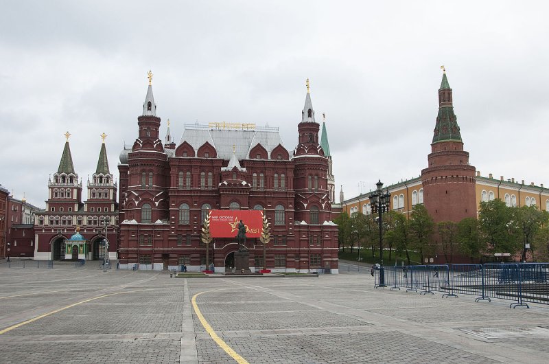 Резиденция Путина в Москве на красной площади