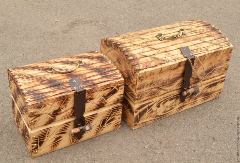 Шкатулка под старину