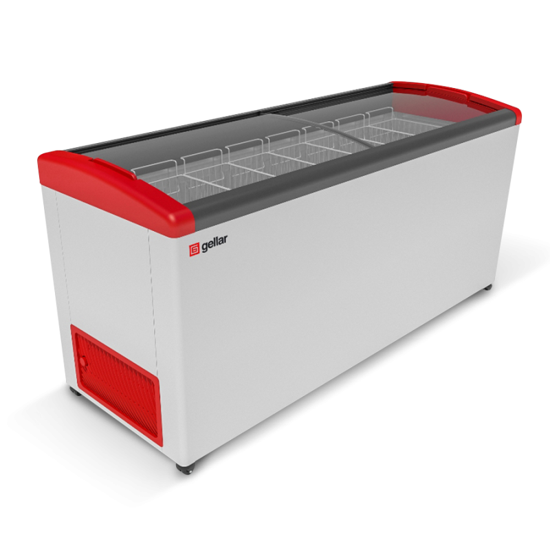 Ларь Gellar FG 350 C красный