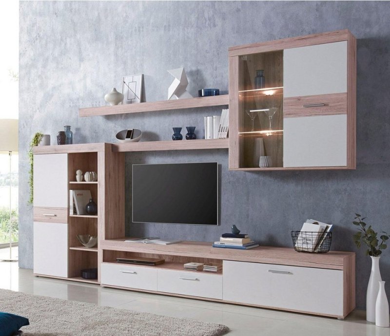 Стенка Ницца в интерьере