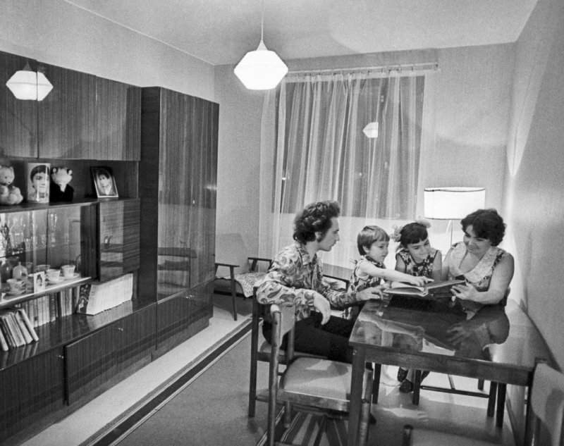 Интерьер Советской квартиры 70-80 годов