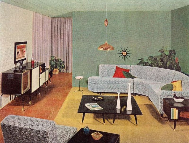 Ретрофутуризм Mid Century Modern