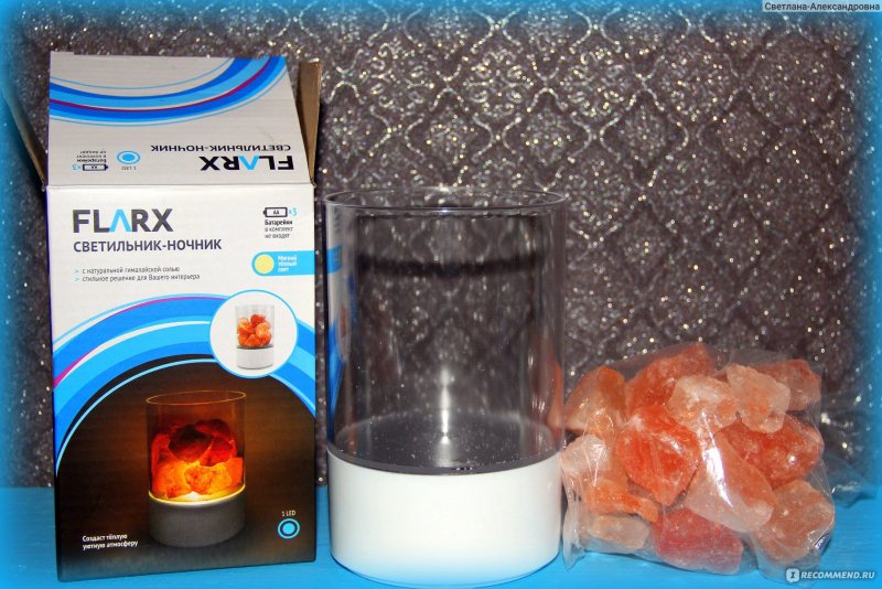 Светильник ночник FLARX фикс