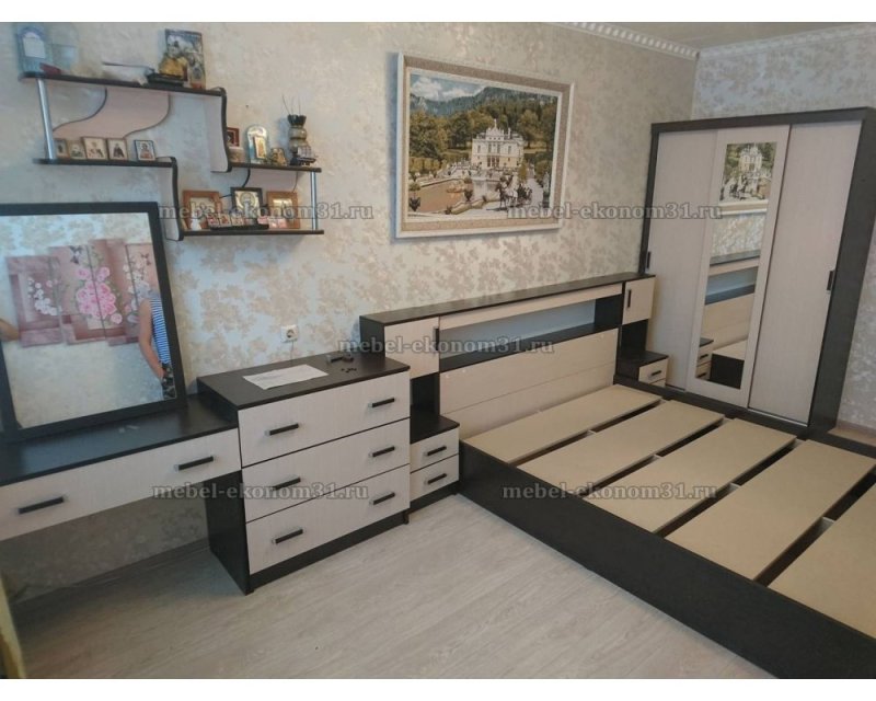 Спальня Бася белая Дисави