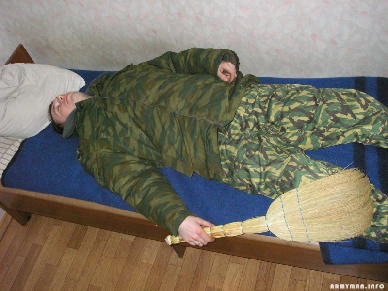 Спящие солдаты в армии