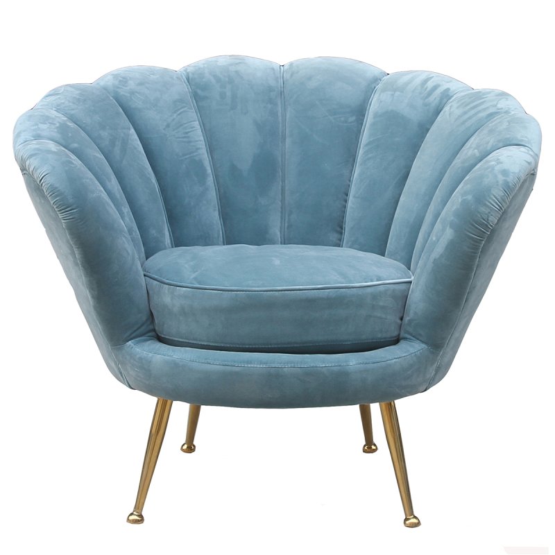 Defaico бархатное кресло Royal Chair Accent