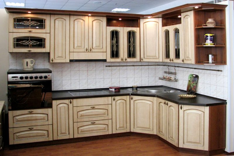 Стандартные мебельные фасады для кухни