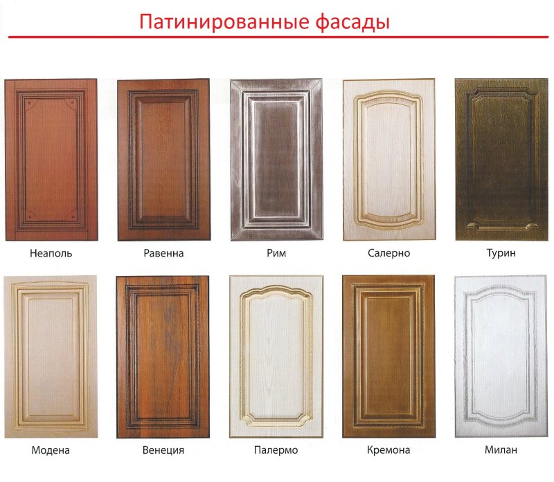 Кухня Анжелика олива патина