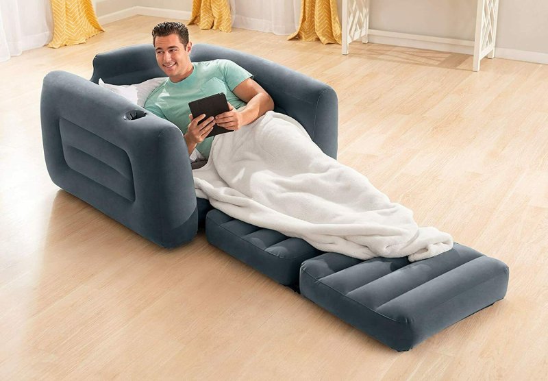 Надувное кресло-трансформер Pull-out Chair, Intex - 66551