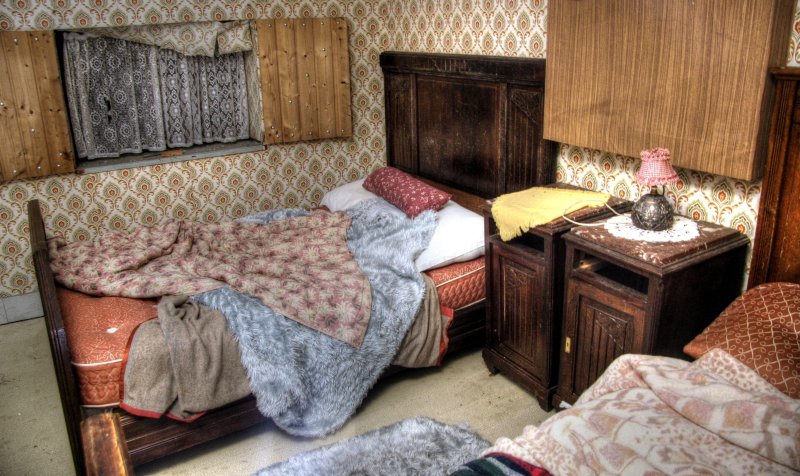 Советская квартира спальня