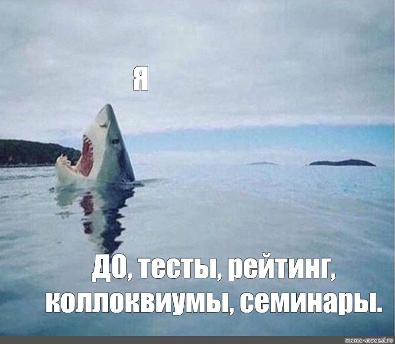 Акула ударилась мизинцем