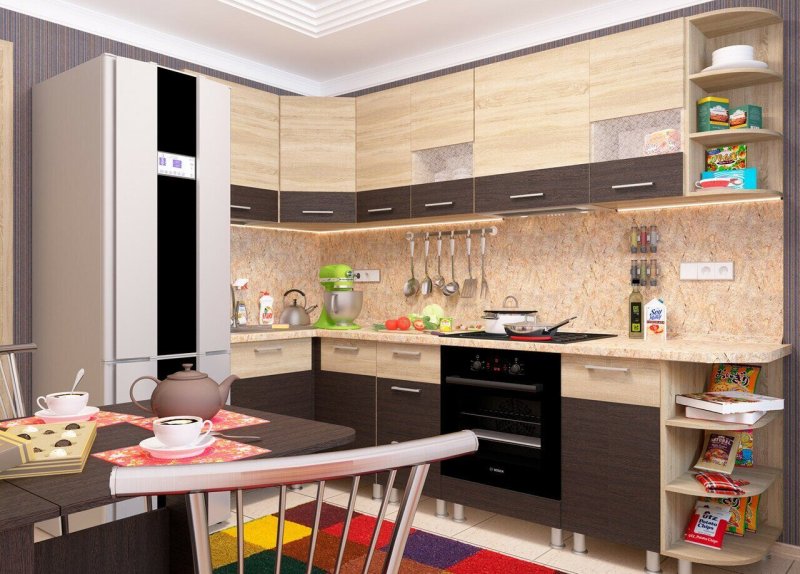 Кухонные гарнитуры для кухни 6 квадратных метров