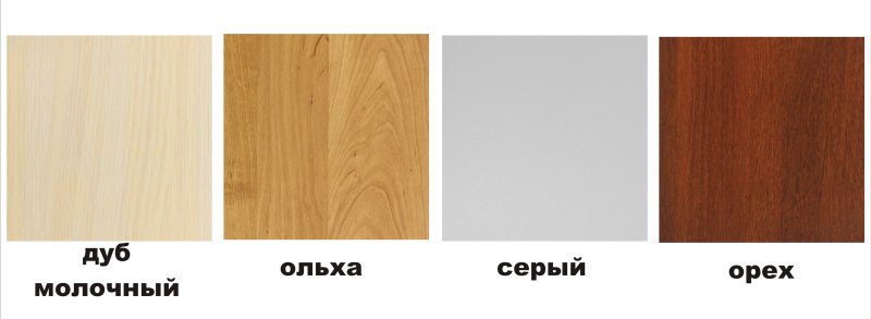 Сочетание цветов с деревом