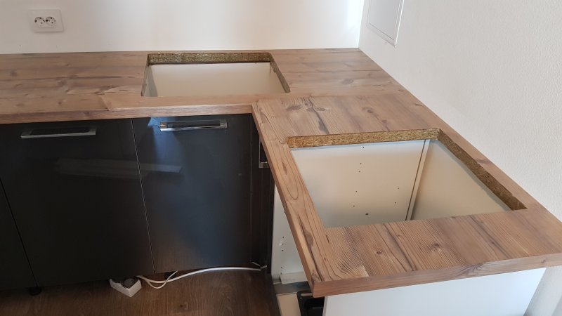 Столешница (в/с ДСП,r1, 3000,800,38, 101д, МТ) Бискайская сосна