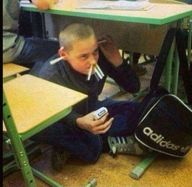 Смешные школьники