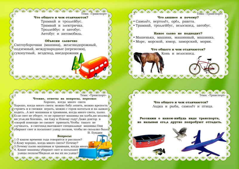Картотека сюжетно ролевых игр