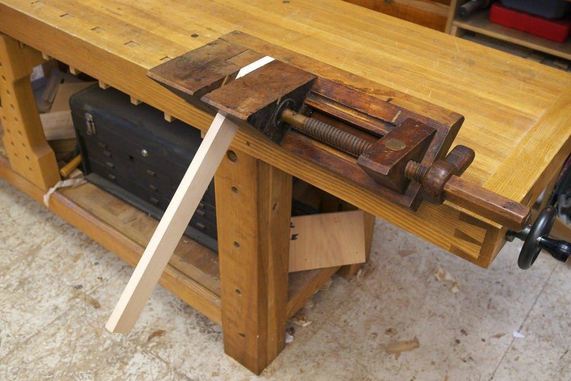 Верстак из бруса 150х50