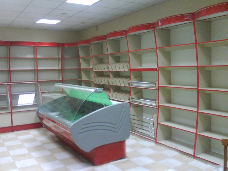 Стеллажи для продуктового магазина