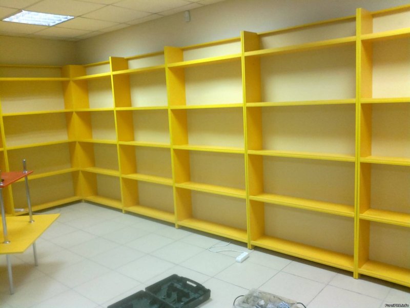 Стеллажное оборудование для магазина