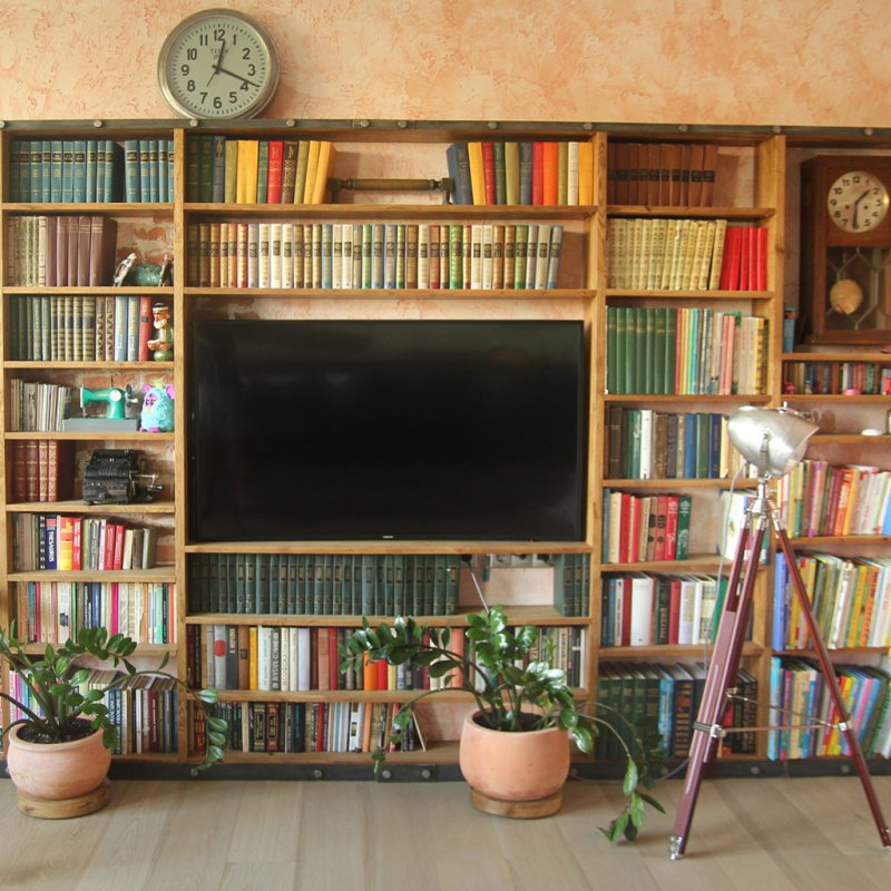 Книжные полки лофт