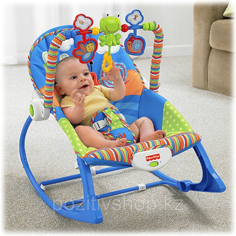 Шезлонг Fisher-Price Лягушонок