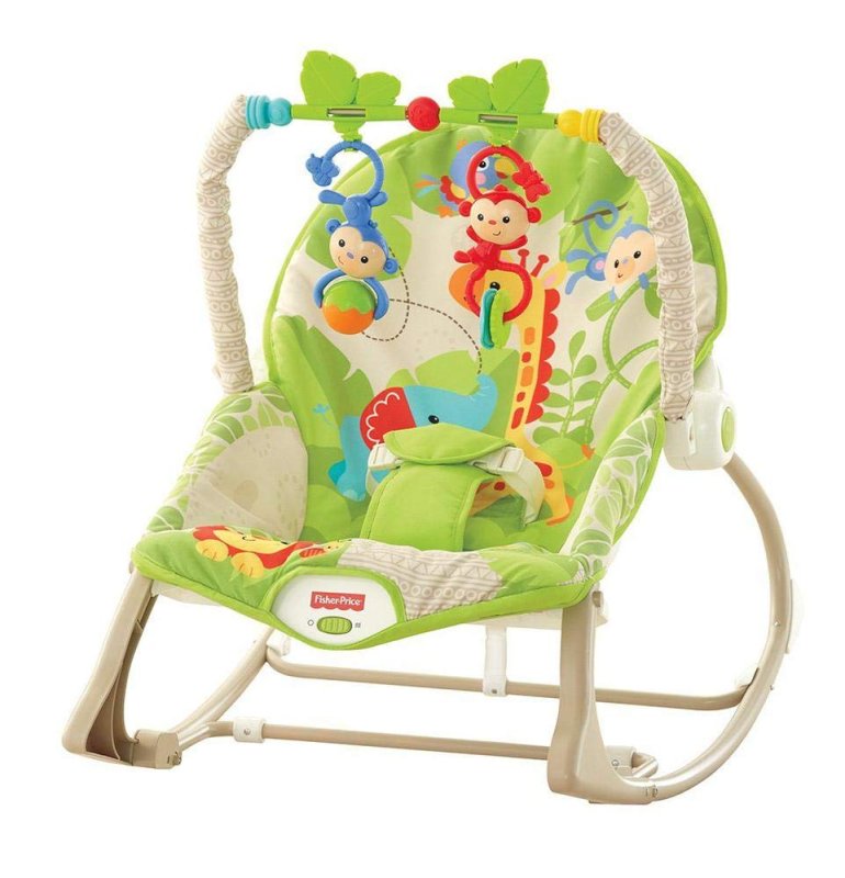 Шезлонг качалка Fisher Price