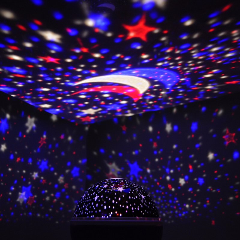 Ночник-проектор звездное небо Star Master Dream Rotating Projection Lamp вращающийся