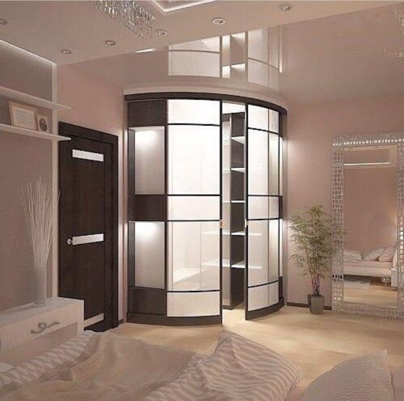 Шкаф угловой радиусный 1200 1200