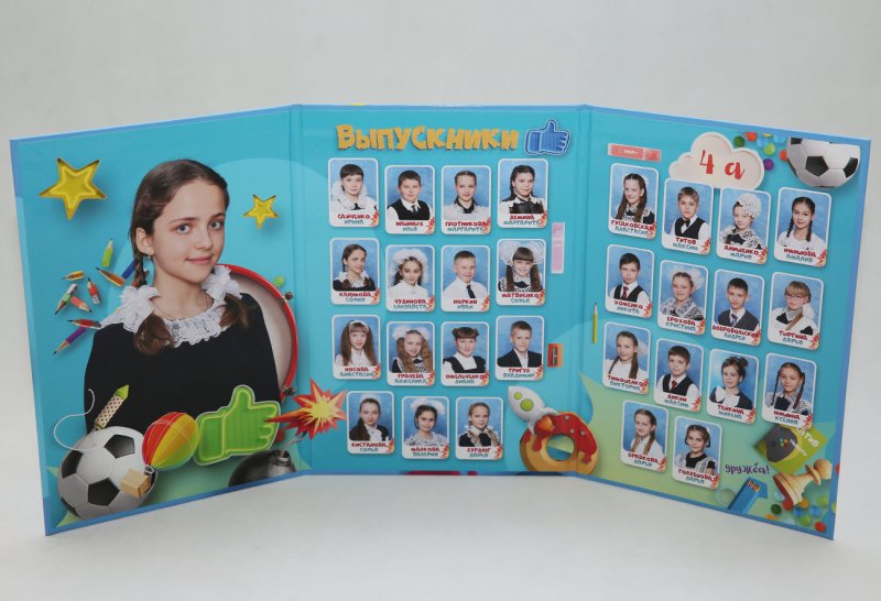 Папка трюмо для выпускников начальной школы