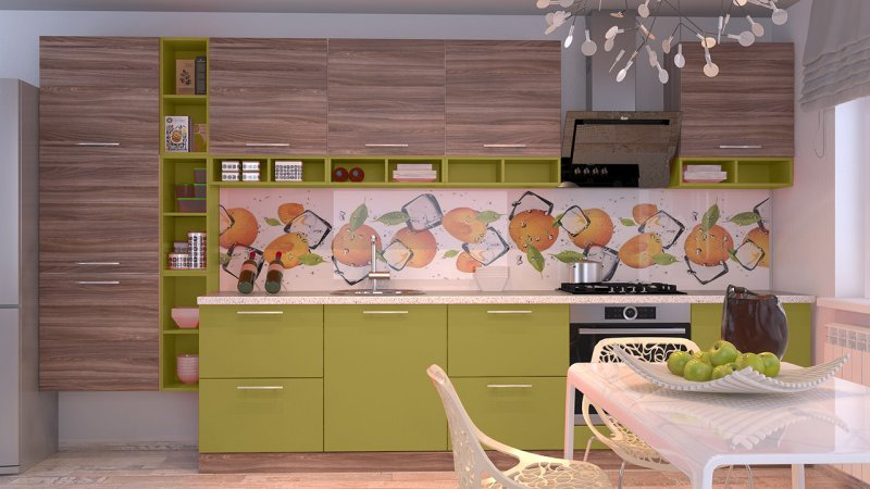 Кухня Хельга кухонный двор