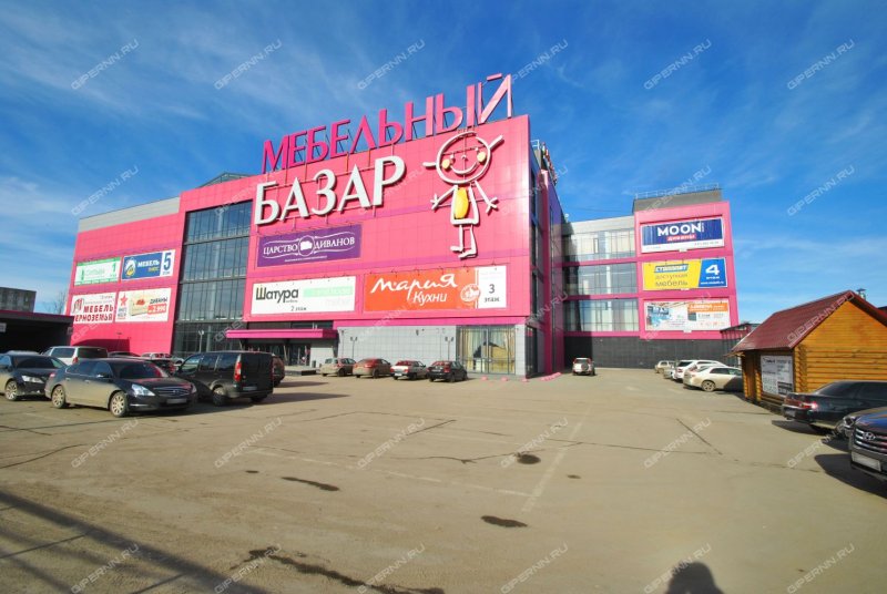 Мебельный магазин на берегу Камы в Закамске