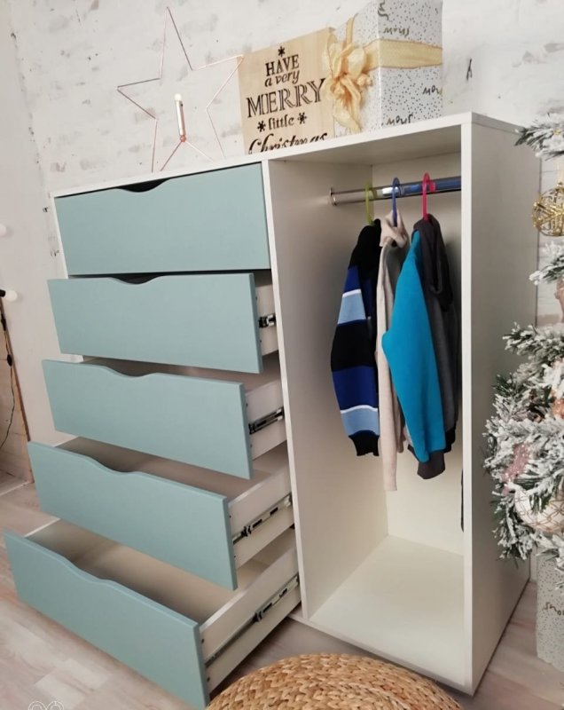 Комод с платяной штангой икеа