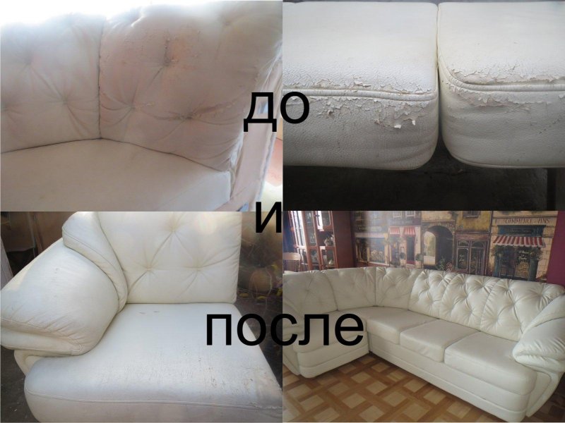Перетянутый диван для дачи