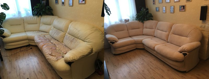 Перетяжка мягкой мебели в Белорецке