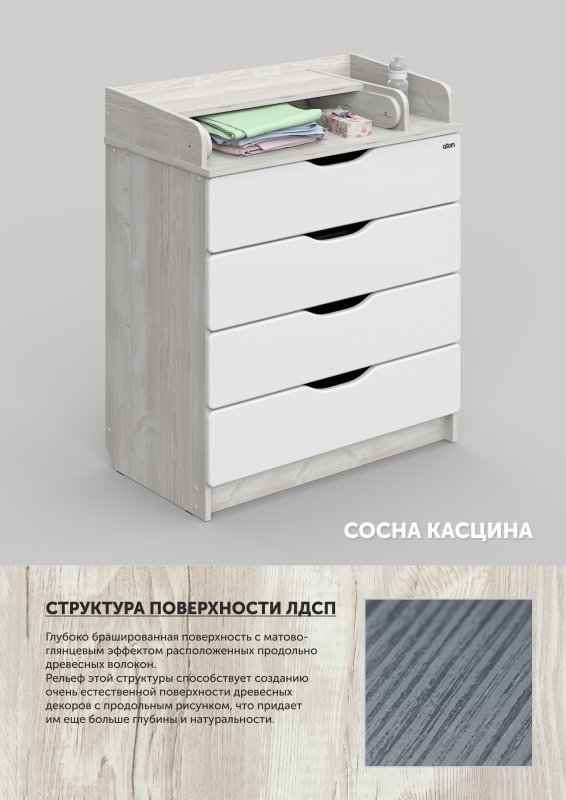 Белая кухня ЛДСП С Эггер