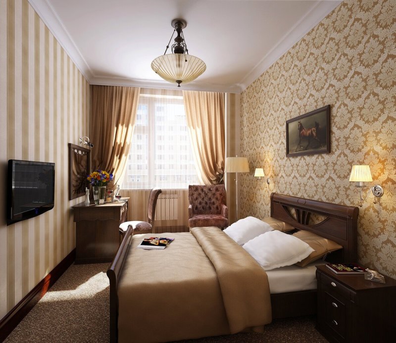 Спальня классика 12кв.м. 12 кв м