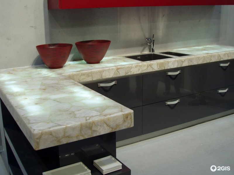 Столешница White Quartz Caesarstone