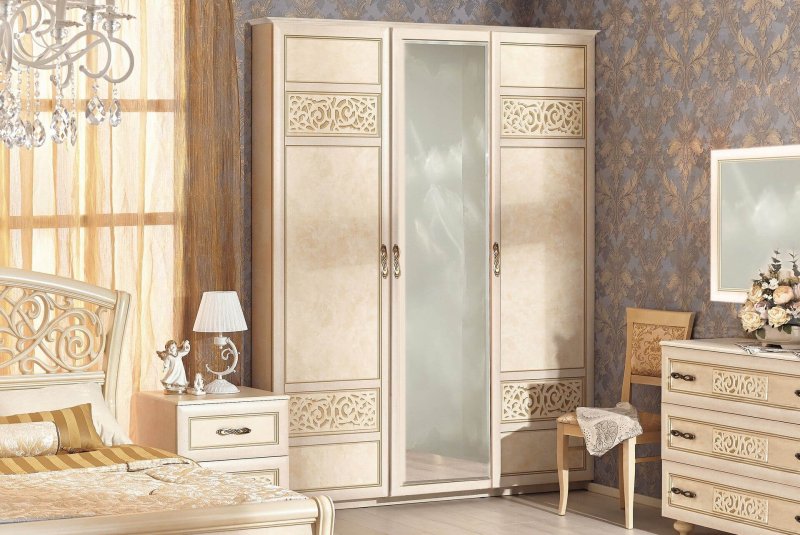 ЛД 625.180.000 Александрия кровать 1600 (кожа Ленто/Рустика)