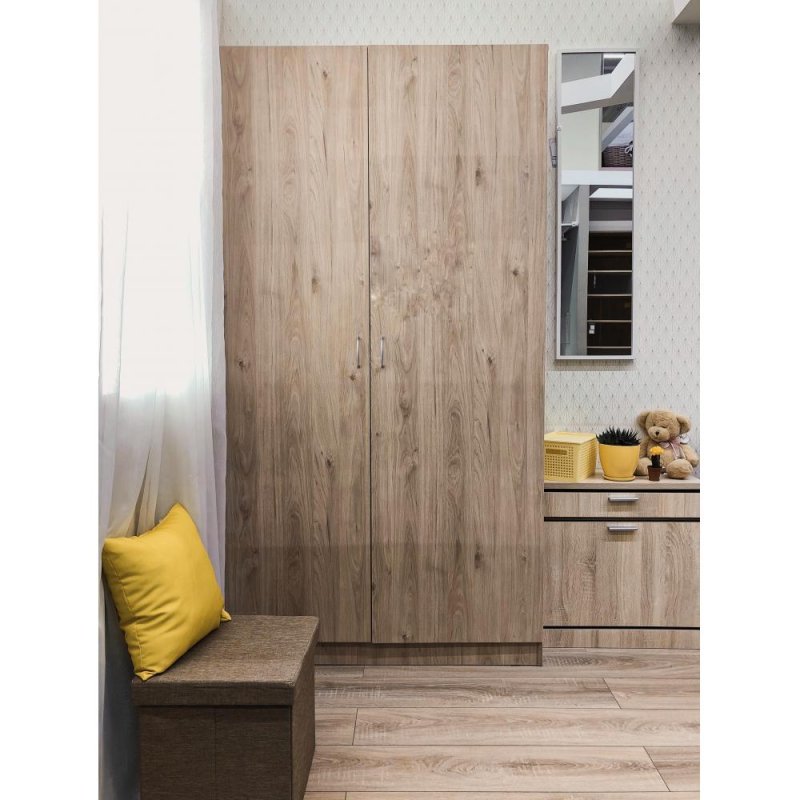 Шкаф Турин 120х212х60 Гикори Джексон