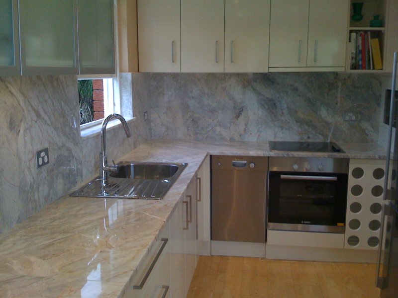 Granite Stone Travertine Silver ступень