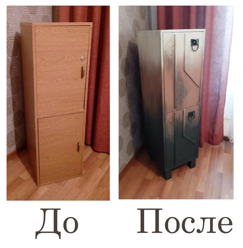 Переделка советского шкафа
