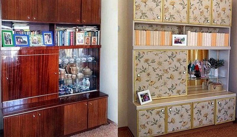 Отреставрированный старинный буфет