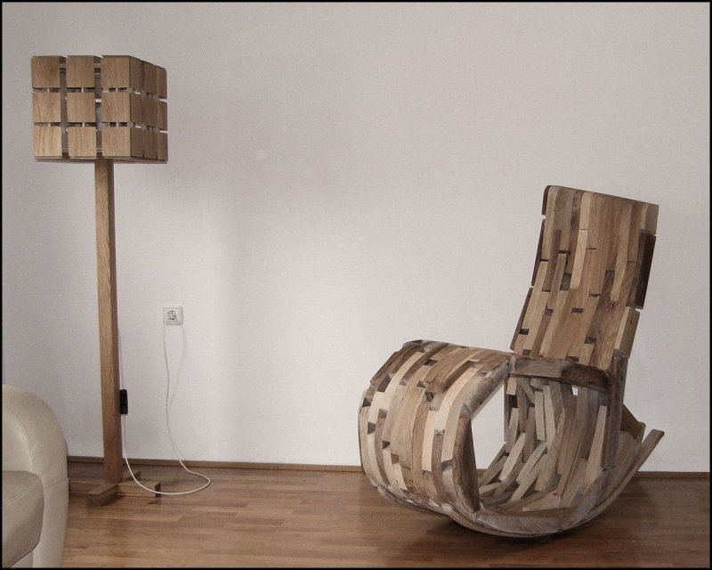 Кресло из стула